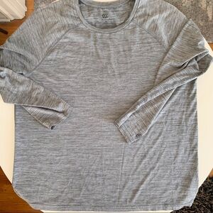 C9 Champion Long Sleeve Tech Tee Gray Men’s XL